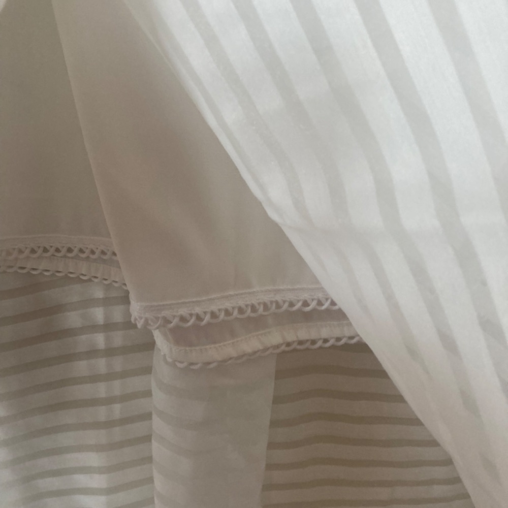 🤍NEW🤍 Anthropologie Leifsdottir White Skirt NWT - Picture 5 of 8
